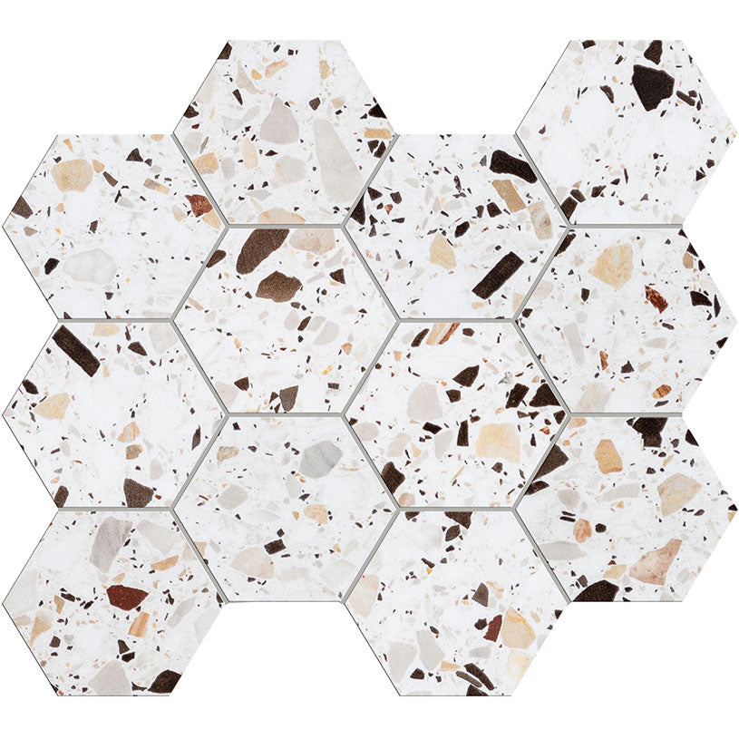 Unicom Starker Venice La Fenice Hexagon Mosaic 30 x 34cm