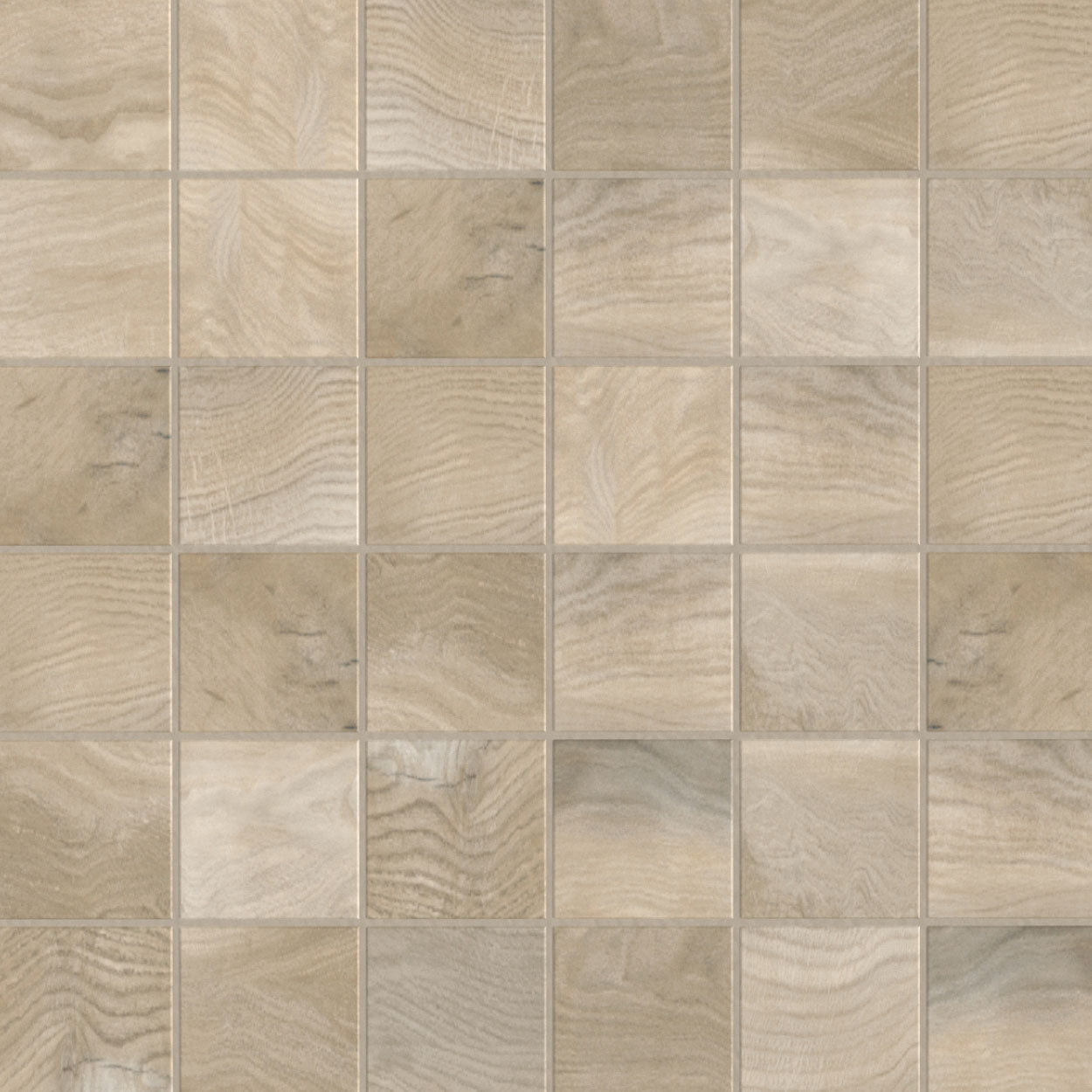 Unicom Starker Wooden Birch Mosaico 30 x 30cm
