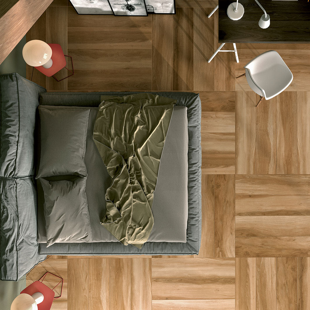 Unicom Starker Wooden Elm Rett Wall & Floor Tiles