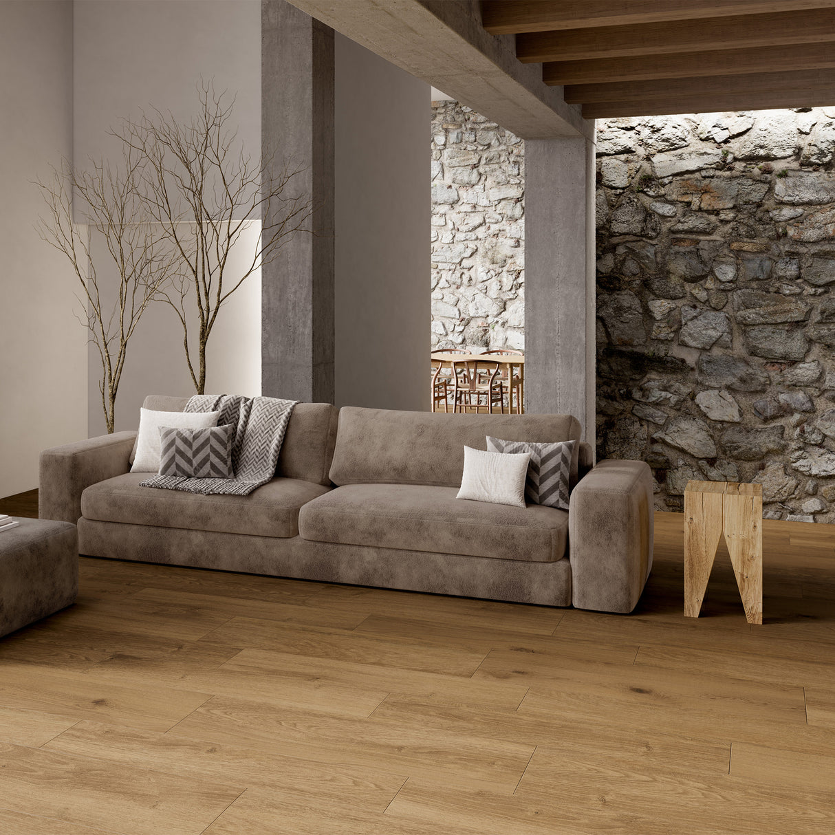 Unicom Starker Linfa Quercia Rett Wall & Floor Tiles