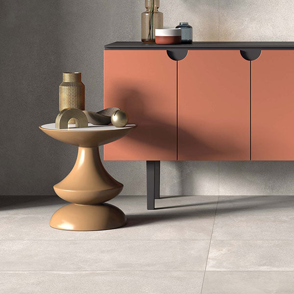 ABK Blend Concrete Ash Rett Tiles 60 x 120cm