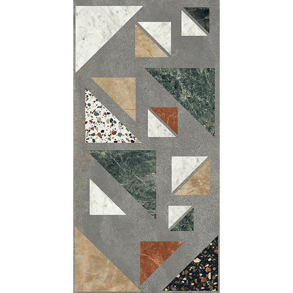 ABK Blend Concrete Grey Combo Rett Tile 60 x 120cm