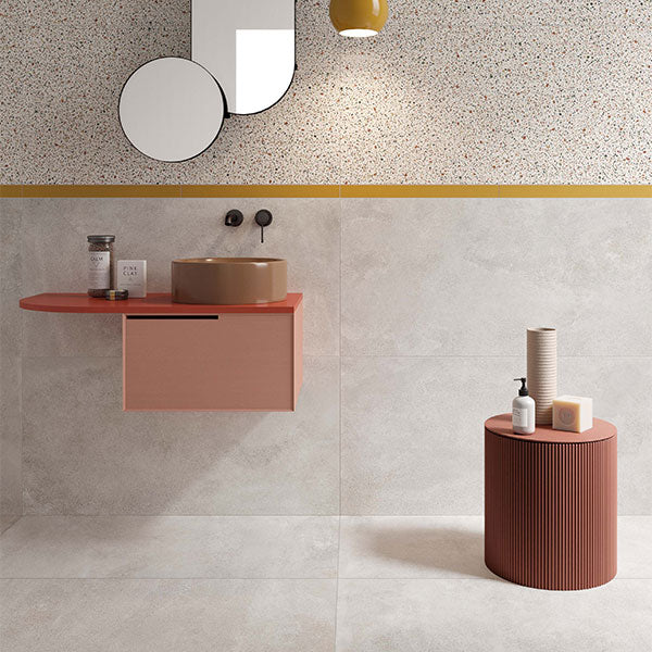 ABK Blend Concrete Moon Rett Tiles 60 x 120cm