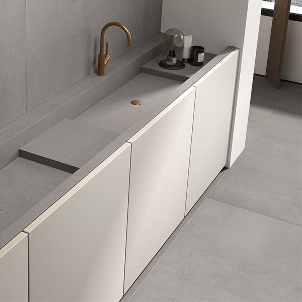 ABK Crossroad Chalk Grey Rett Tiles