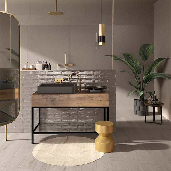 ABK Crossroad Chalk Sand Rett Tiles