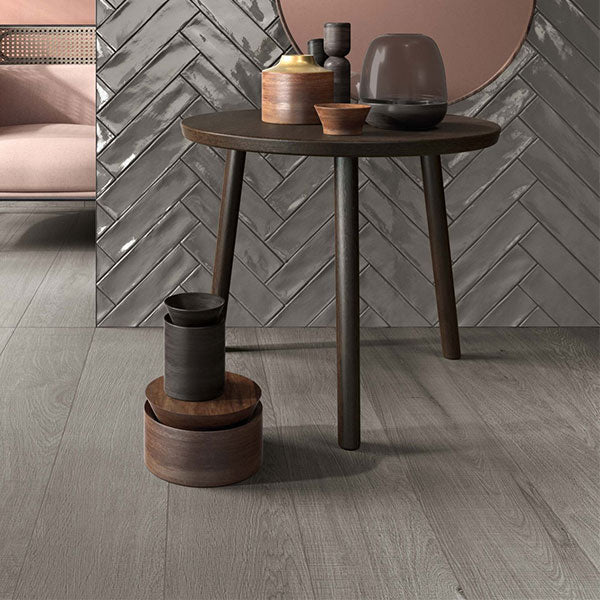ABK Crossroad Wood Grey Tiles 20 x 120cm