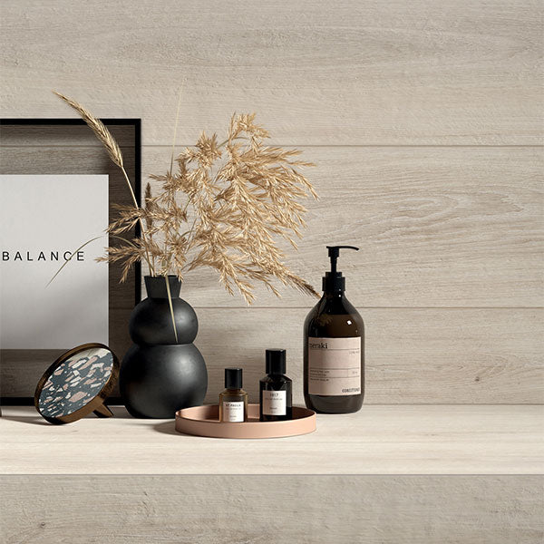 ABK Eco Chic Almond Rett Tiles 20 x 120cm