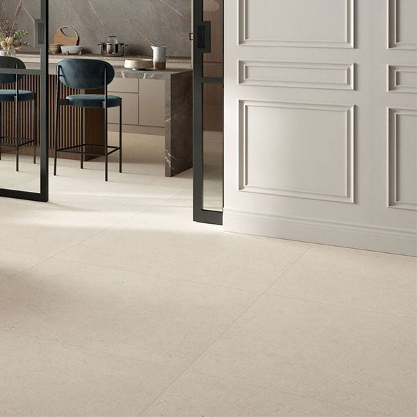 ABK OUT.20 Poetry Stone Trani Ivory Rett Tiles