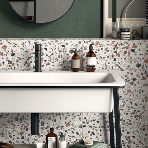 ABK Play Drops MultiWhite Tiles