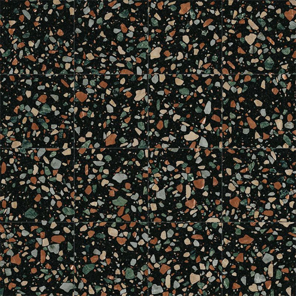 ABK Play Drops MultiBlack tiles