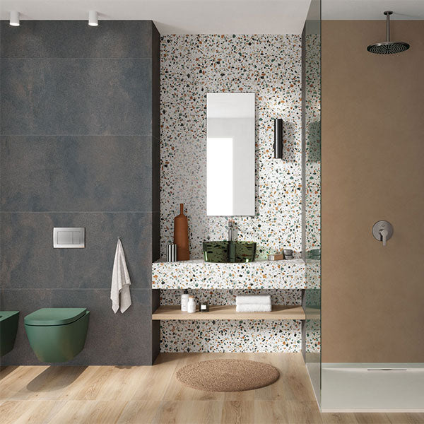 ABK Play Drops MultiWhite tiles