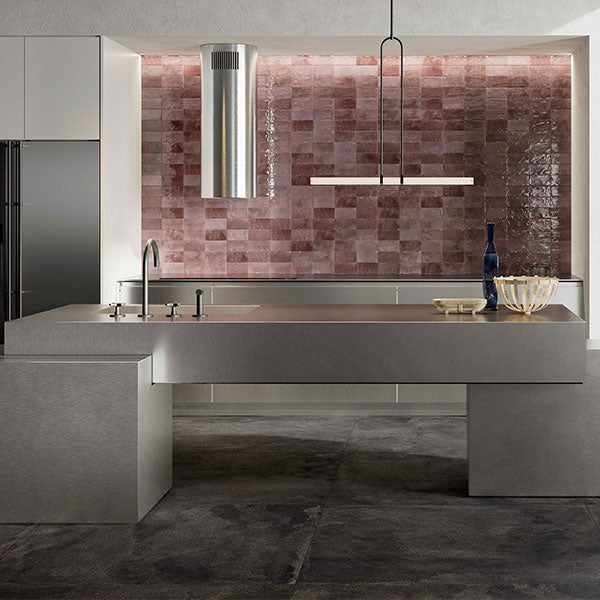 ABK Poetry Colors Blush Tiles 7.5 x 15cm