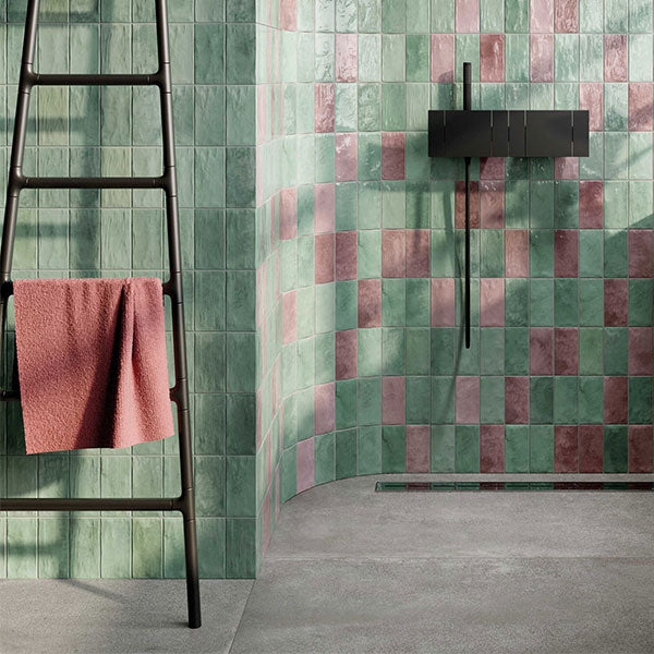 ABK Poetry Colors Sage Tiles 7.5 x 15cm