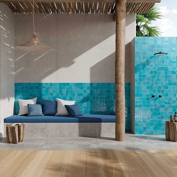 ABK Poetry Colors Turquoise Tiles 10 x 10cm