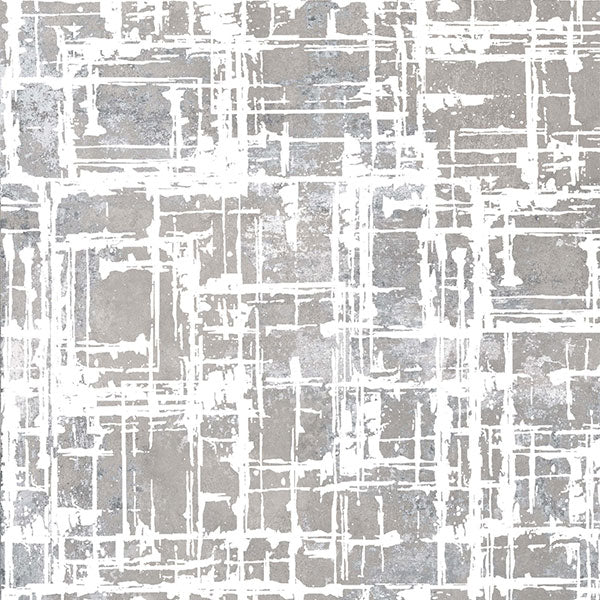 ABK Poetry Decor Lines Paint Cement Rett Tile (detail)