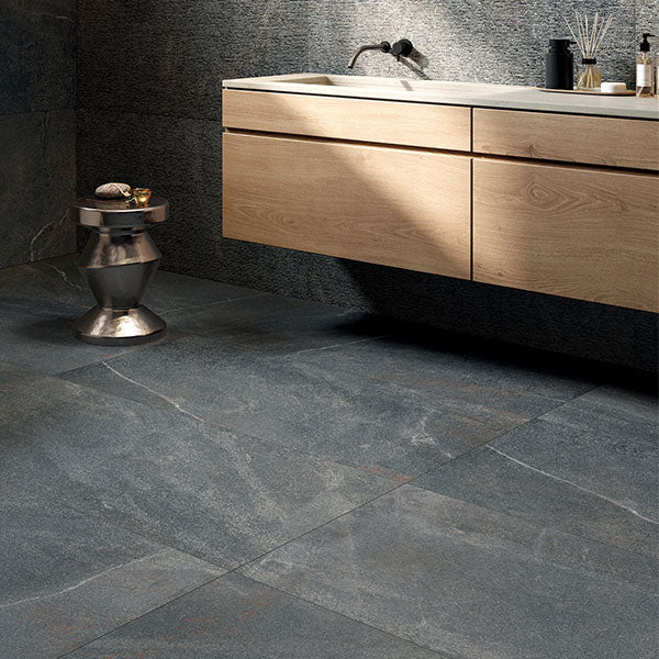 ABK Poetry Stone Piase Smoke Rett Tiles