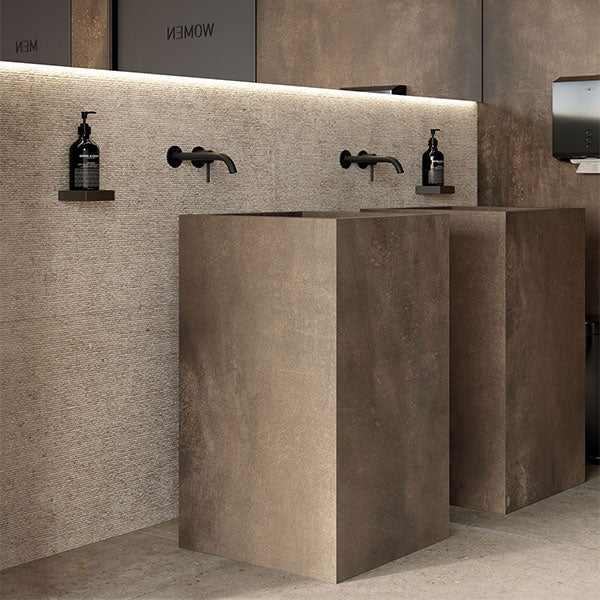 ABK Poetry Stone Pirenei Ecru Rett Tiles 60 x 120cm