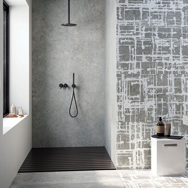 ABK Poetry Stone Pirenei Grey Rett Tiles 120 x 280cm