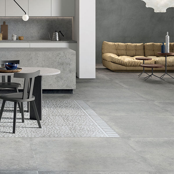 ABK Poetry Stone Pirenei Grey Rett Tile 120 x 280cm