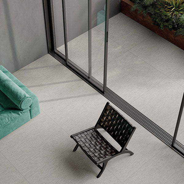 ABK Poetry Stone Reloaded Basaltina Silver Rett Tiles 120 x 120cm