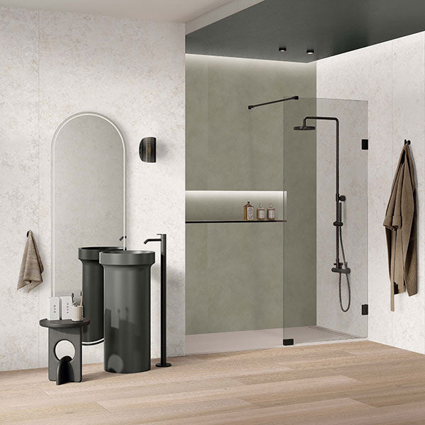 ABK Poetry Stone Reloaded Jura White Rett Tile 120 x 280cm