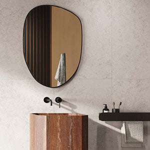 ABK Poetry Stone Reloaded Jura White Rett Tiles 60 x 120cm