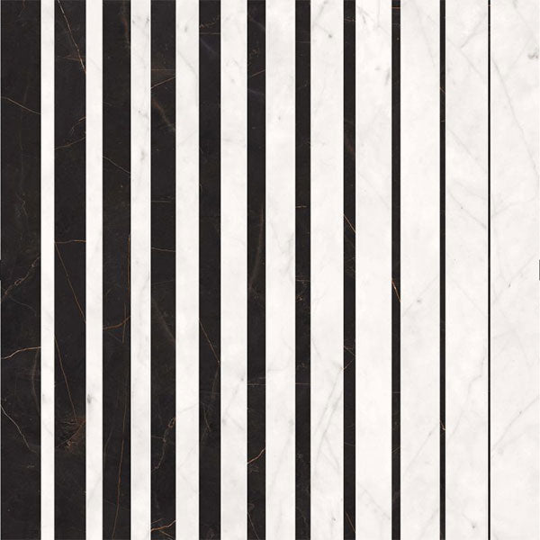 ABK Sensi Fantasy Stripes Lux 3D Rett Tile (detail)