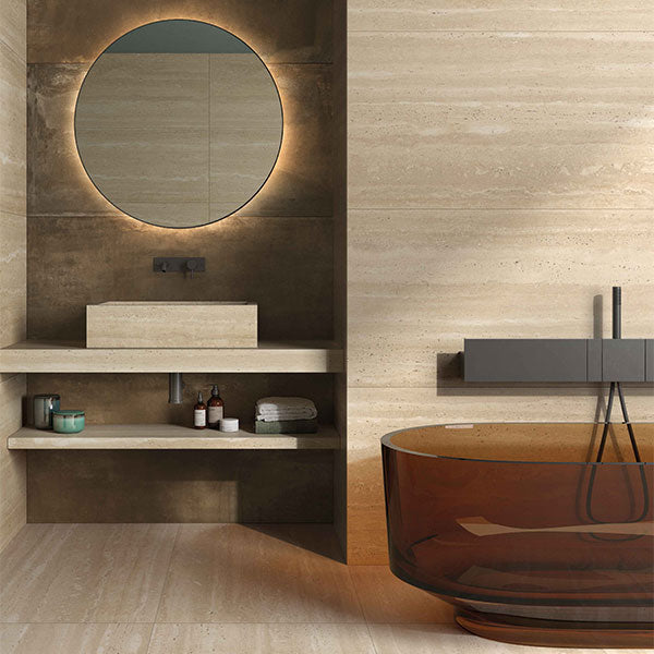 ABK Sensi Roma Cream Rett Tiles 60 x 120cm