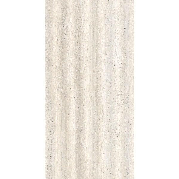 ABK Sensi Roma Wave Ivory Rett Tile 60 x 120cm