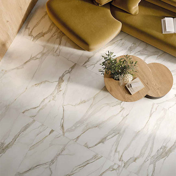 ABK Sensi Signoria Calacatta Michelangelo Rett Tiles