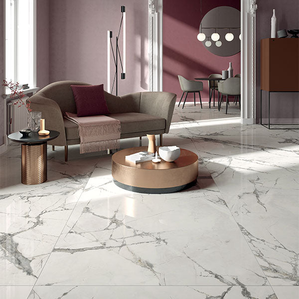 ABK Sensi Up Invisible Pearl Rett Tiles 120 x 120cm