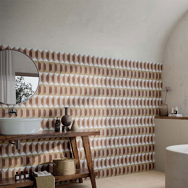 ABK Wide&Style Mini Alabaster & Offset tiles