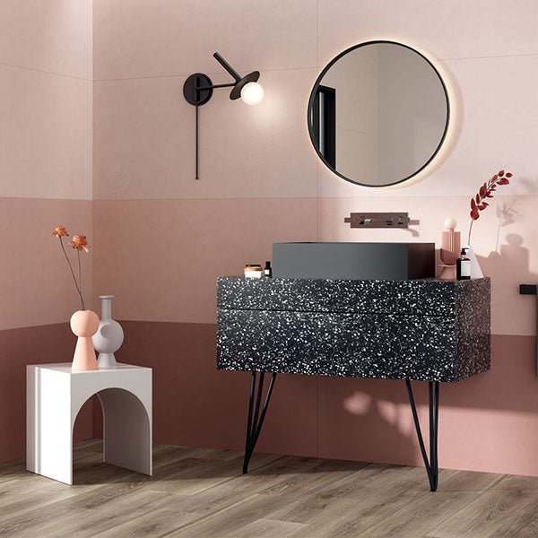 ABK Wide&Style Mini Paprika, Powder and Phard tiles