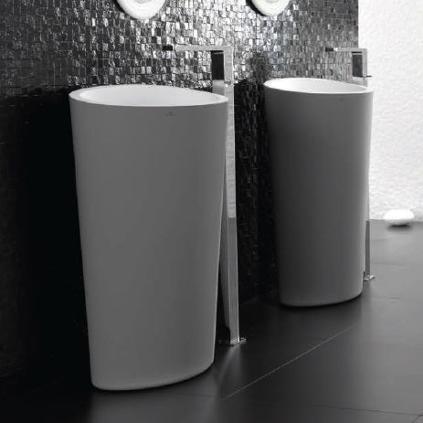 ALMOND KRION Free-Standing Washbasin