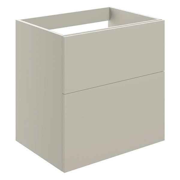 Tabo Milan Matt Latte Wall Hung 2 Drawer Basin Unit 590mm