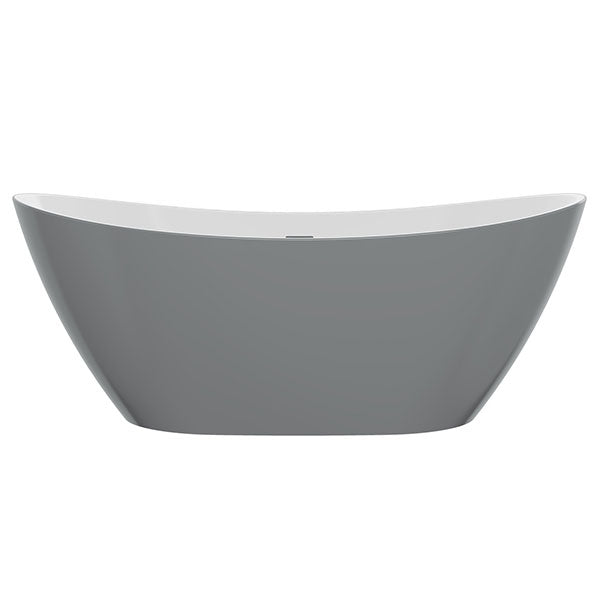 Apollo Bakerloo Freestanding Grey Bath 1700 x 780 x 690mm