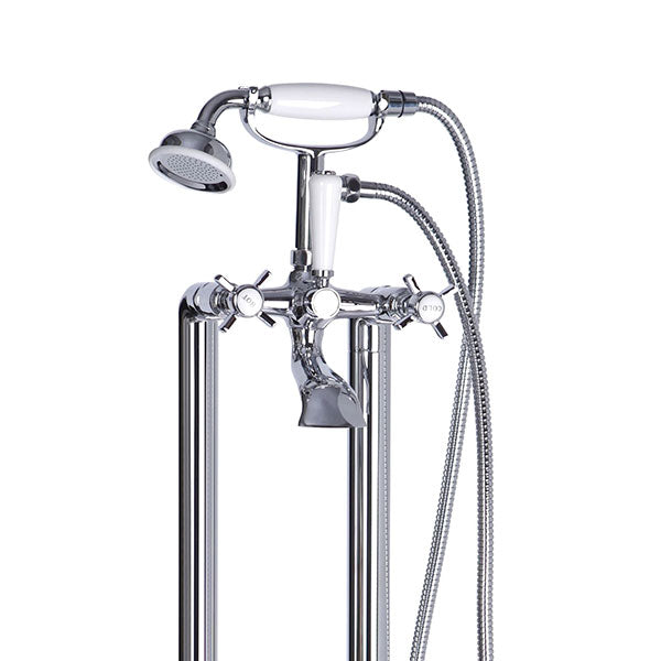 Tabo Ophelia Chrome Floor Standing Bath Shower Mixer Tap
