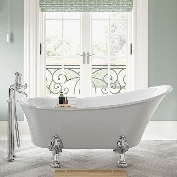 Tabo Ophelia Chrome Floor Standing Bath Shower Mixer Tap