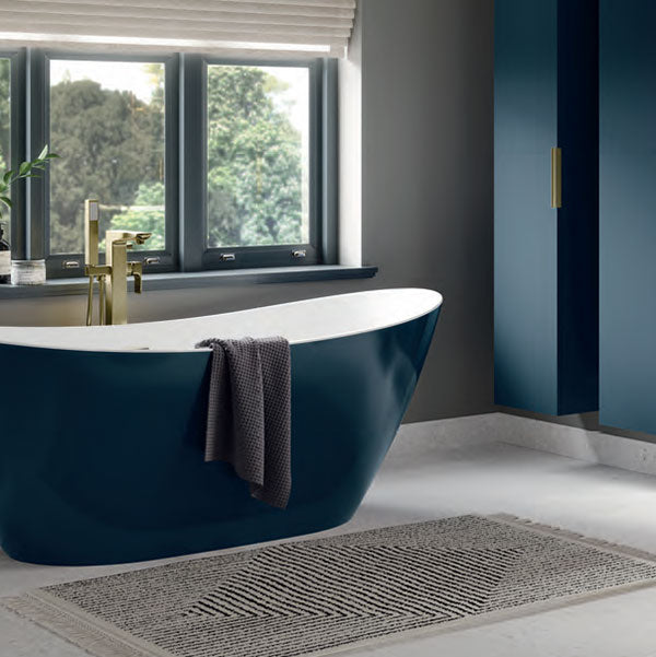 Tabo Corrado Brushed Brass Floor Standing Bath Shower Mixer Tap