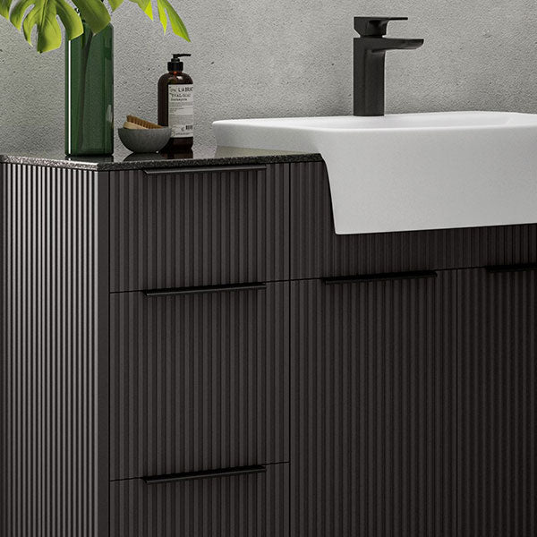 Tabo Matt Black Furniture Handles