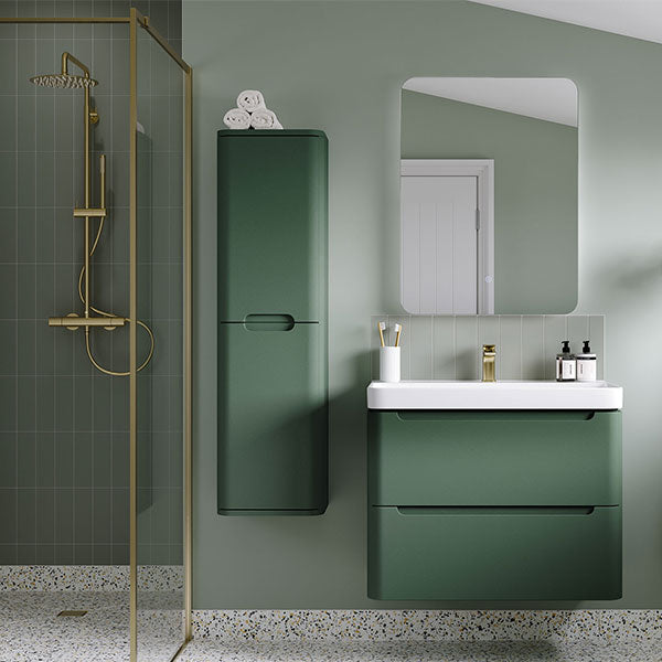 Tabo Magenta Matt Sage Green Wall Hung Furniture