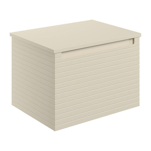 Tabo Rosina Matt Cotton Wall Hung 1 Drawer Basin Unit & Worktop 600mm