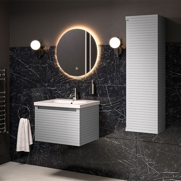 Tabo Rosina Matt Mineral Grey Wall Hung Furniture