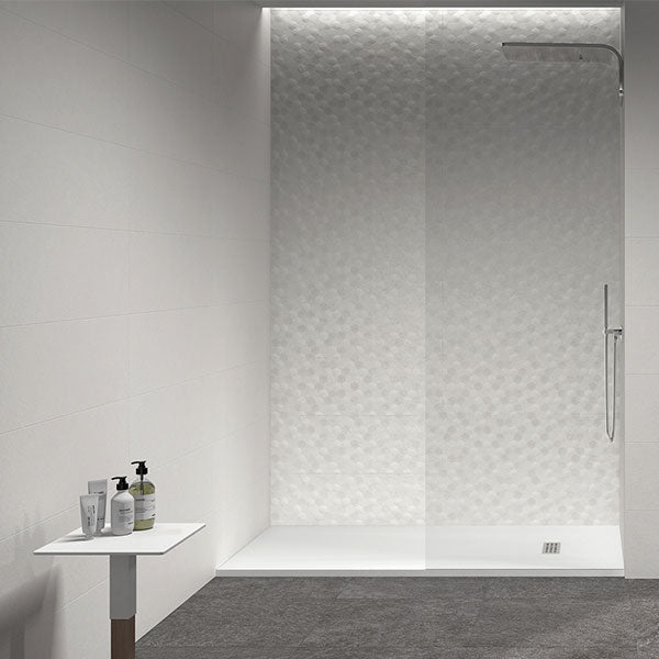 Azulev Basalt Tiles (pictured with Basalt Hexagon tiles)