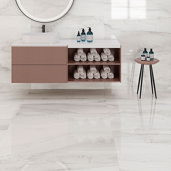 Azulev Bianco Delicatto Polished Tile