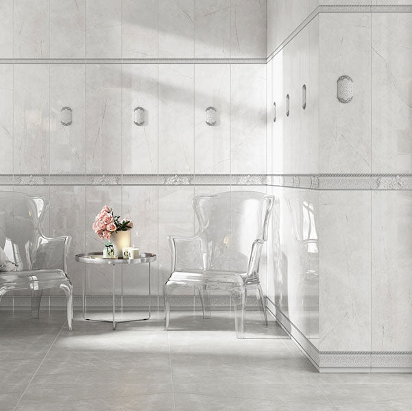 Azulev Delice Blanco Brillo Tiles