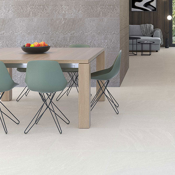 Azulev Slate Stone White tiles