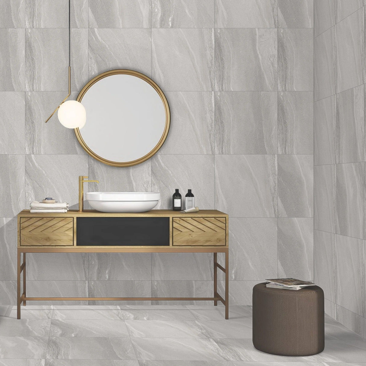 Torino Ice Rectified Tiles