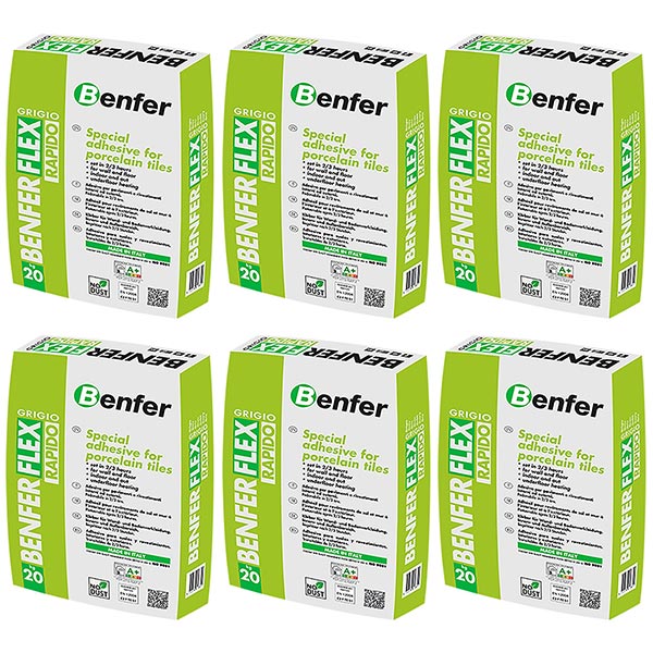 Benferflex Rapido Grey Adhesive 20kg PALLET DEAL