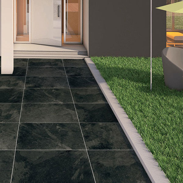 Brazstone Black Rectified Outdoor Tiles 60 x 90cm